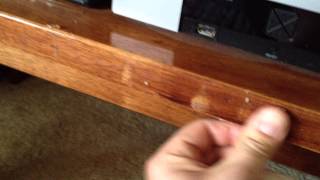 HOW TO QUICKLY Repair Scratches in Varnished Wood [upl. by Myrle]