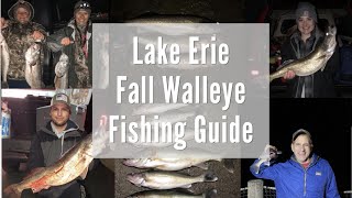 Lake Erie Fall Walleye Fishing Guide [upl. by Noseaj]