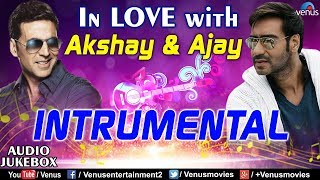 In Love With Ajay amp Akshay  Instrumental Hits 90s Instrumental Songs  Jukebox [upl. by Bock]