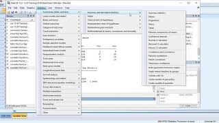 Stata Correlation analysis [upl. by Wyn]