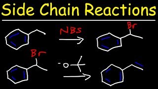 Benzene Side Chain Reactions [upl. by Lansing]