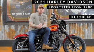 2021 Harley Davidson Iron XL1200N Sportster FULL review and TEST RIDE [upl. by Atteuqehs]