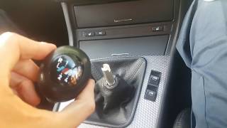 How To Change BMW E46 Gear KnobShifter [upl. by Seka494]