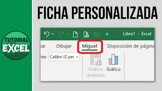 Crear una FICHA PERSONALIZADA en Excel [upl. by Ycrep]