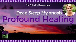 Use Your Powerful Mind Healing Deep Sleep Hypnosis  Mindful Movement [upl. by Namyh]