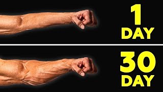 Bigger Forearms Workout  At Home amp Exercises With Dumbbells [upl. by Gustin61]