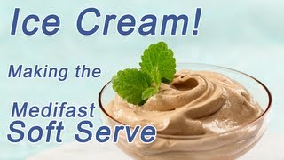 How to make Medifast Soft Serve [upl. by Coshow129]