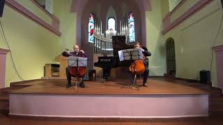 F A Kummer Duet for Two Cellos No 1 Op 22 [upl. by Araes866]