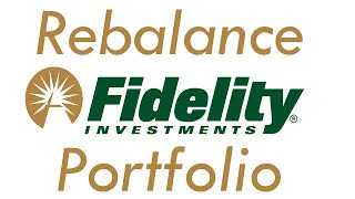 Fidelity Investments  How to Rebalance a Portfolio [upl. by Lahsram]