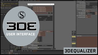 3DEqualizer  User Interface  3d equalizer tutorial [upl. by Niehaus79]