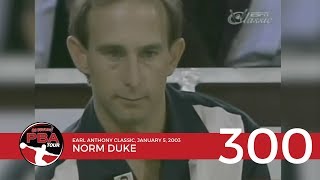 PBA Televised 300 Game 16 Norm Duke [upl. by Adlaremse]