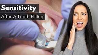 Teeth Sensitivity After A Cavity Filling  What To Do [upl. by Nowd]