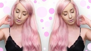 How To Pastel Pink Hair Tutorial  by tashaleelyn [upl. by Morey]