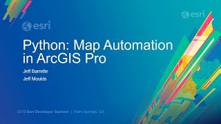 Python Map Automation in ArcGIS Pro [upl. by Tabbie]