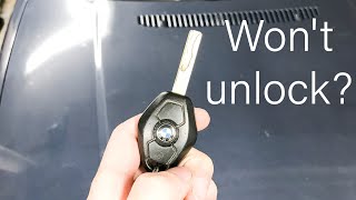 BMW key fob program DIY [upl. by Stepha139]