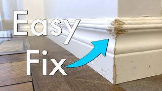 The Holy Grail of Baseboard Repair [upl. by Ahsimak527]