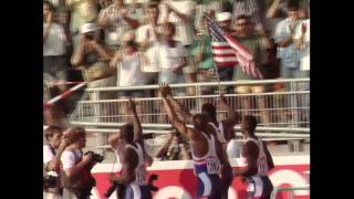 World Record  Mens 4X400m  World Athletics Championships Stuttgart 1993 [upl. by Knowle15]