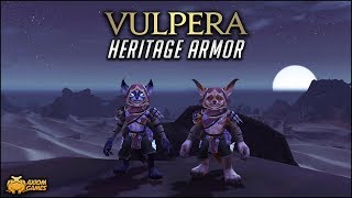 World of Warcraft  Vulpera Heritage Armor [upl. by Maurilia]