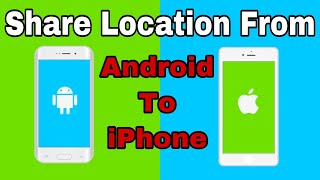 How to Share Location from Android to iPhone  how to share location on iphone [upl. by Morgan]