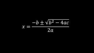 The Quadratic Formula Song  With Harmony [upl. by Hpseoj611]