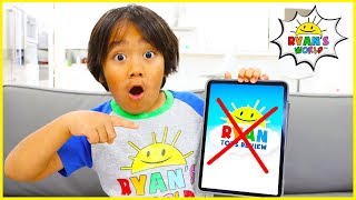 No More Ryan ToysReview [upl. by Ezalb]