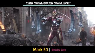 All Iron Man Suits Evolution Mark 185  Weapons  Capabilities  Upgrades  Full HD 🔥 [upl. by Tacita725]