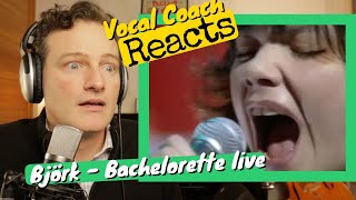 Vocal Coach REACTS  Bjork Bachelorette [upl. by Stirling]