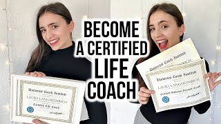 Online Life Coach Certification REVIEW 👩🏽‍💻📝💸 How to become a certified life coach online ✨ [upl. by Annel]