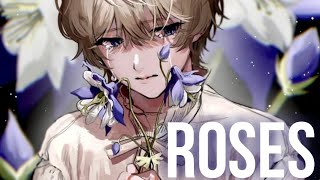 ❧nightcore  roses 1 hour [upl. by Winnick]