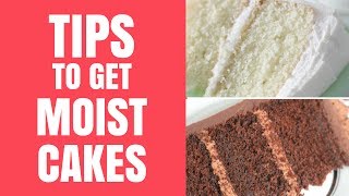 How to Get Moist Cakes [upl. by Izzy]