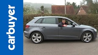 Audi A3 Sportback hatchback review  Carbuyer [upl. by Aelsel188]