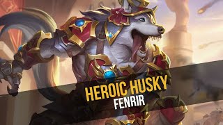 NEW SKIN for Fenrir  Heroic Husky [upl. by Thant]