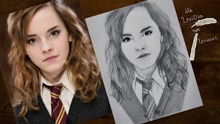 How to draw Hermione Granger from Harry Potter step by step  Emma Watson  YouCanDraw [upl. by Yekcaj184]