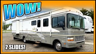 They Dont Build Them Like THIS Anymore 2000 Fleetwood Bounder 34T Class A Gas Motorhome Sold [upl. by Arateehc]