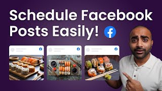 How to Schedule a Facebook Post Easily  ClickSocial [upl. by Jackie]