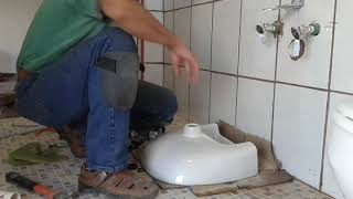 Instalacion de lavabo de baño Amatepec [upl. by Krahmer92]