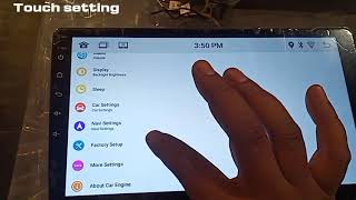 car Android all settings tutorial logo canbus  touch  resat [upl. by Babs]