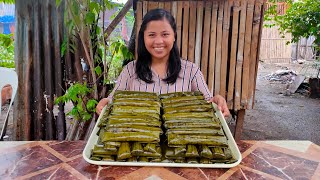 Whole Process Of Making Suman Malagkit Very Tasty And Appetizing [upl. by Emerald585]