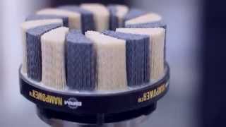 How To Automate Deburring amp Finishing Nampower Abrasive Disc Brushes [upl. by Ahseit]