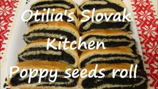 Slovak poppy seeds roll [upl. by Necaj70]