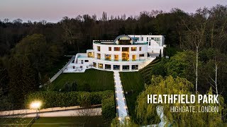 £40 MILLION London Mansion  Heathfield Park  Highgate UK [upl. by Atinram961]