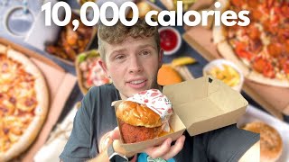 EATING 10000 CALORIES IN 10 HOURS [upl. by Anerdna]