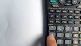 Calculating Factorials using the Sharp EL531W calculator [upl. by Baudin]