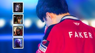 The Top 10 Faker Plays in Competitive League of Legends [upl. by Yknip514]