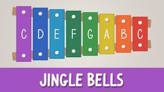 How to play Jingle Bells on a Xylophone  Christmas Songs [upl. by Nagap]