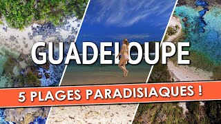 GUADELOUPE  5 PLAGES DE RÊVE SUR GRANDE TERRE [upl. by Sewole]