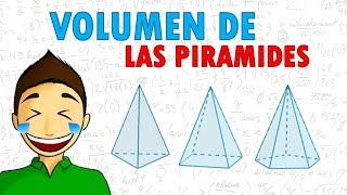 VOLUMEN DE PIRAMIDES  partes de las piramides [upl. by Annaxor]