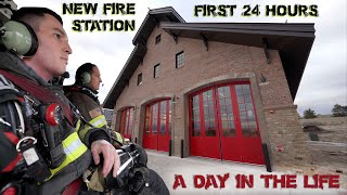 First 24 Hours in a New Fire Station  A Day in the Life [upl. by Rustin]