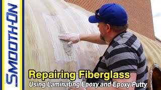 How to Repair Fiberglass Using Epoxy [upl. by Artair]