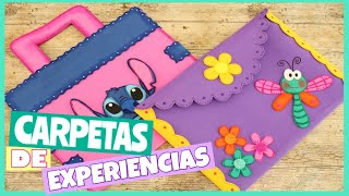 DIY  2 IDEAS DE CARPETAS DE EXPERIENCIAS [upl. by Lesslie]